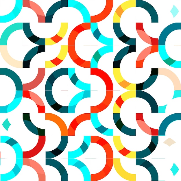 Geometría minimalista en rojo amarillo gris y diseño oscuro con forma y figura simples Vector abstracto