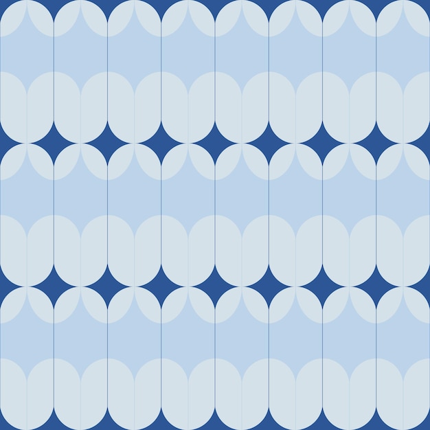 Geometría de patrones sin fisuras ilustración vectorial