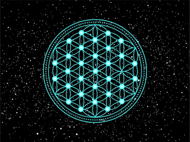 geometría sagrada, místicas, tercer ojo, luna mística,