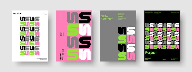 Geometric Background Template Creative Brochure Layout Isolated Flyer Design Poster Book Cover