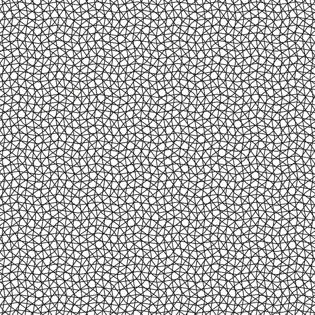 Geometric mesh pattern Triangular grid texture Abstract wireframe Vector Seamless network background