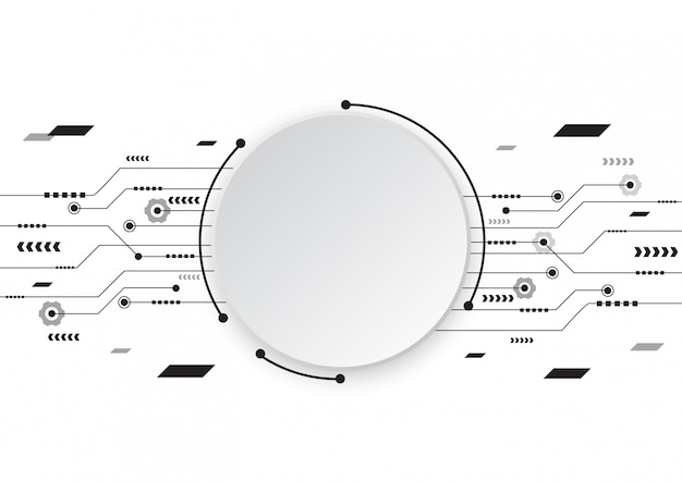 Geométrica de alta tecnología