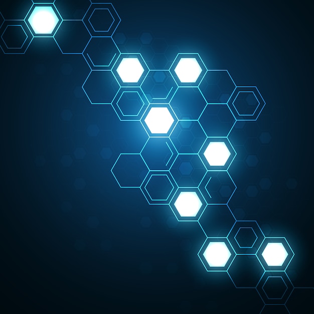 Geométrica de alta tecnología