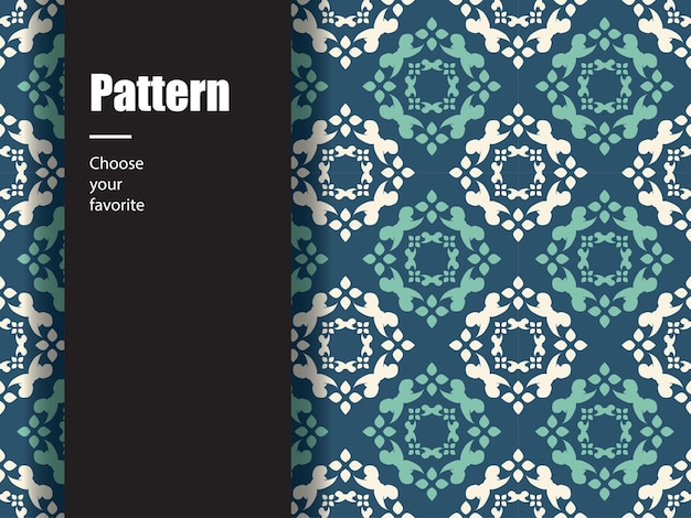 Geométrico étnico vintage papel tapiz batik motivo de patrón sin costuras clásico elemento de moda moderno arte