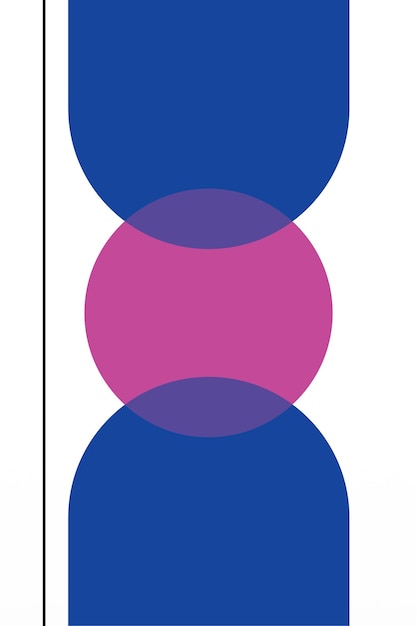 Vector geométrico simple contemporáneo lámina artística