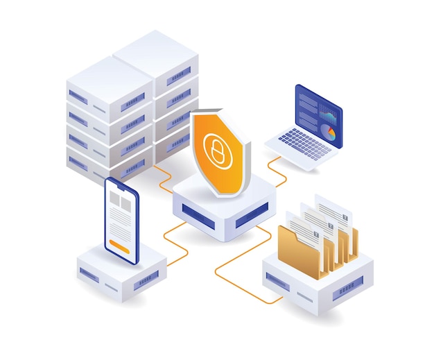 Gestión del análisis de seguridad de datos de terminales de servidores en la nube.