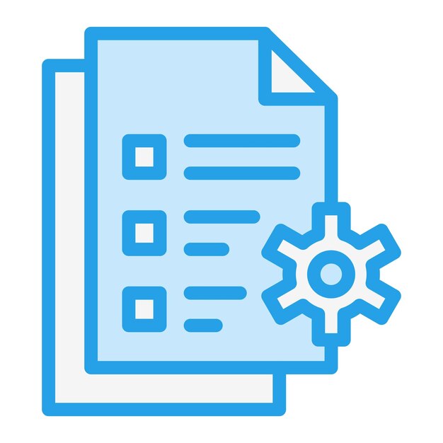 Gestión de archivos Ilustración de diseño de íconos vectoriales