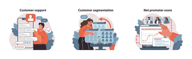 Gestión de consultas de soporte experto al cliente segmentación avanzada para la comercialización objetivo y
