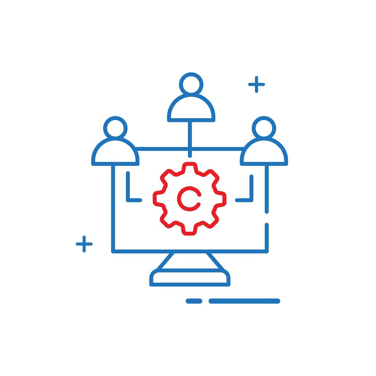 Vector gestión del rendimiento de las aplicaciones y optimización del diseño de íconos vectoriales de rendimiento de aplicaciones