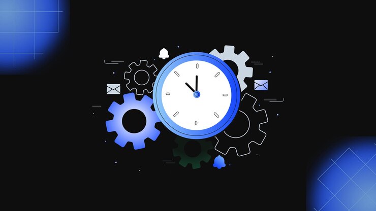 Vector gestión del tiempo