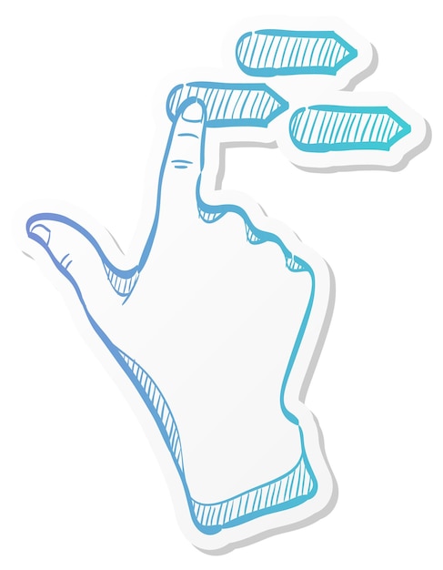 Gesto de la mano