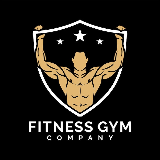 Gimnasio gimnasio logo diseño inspiración