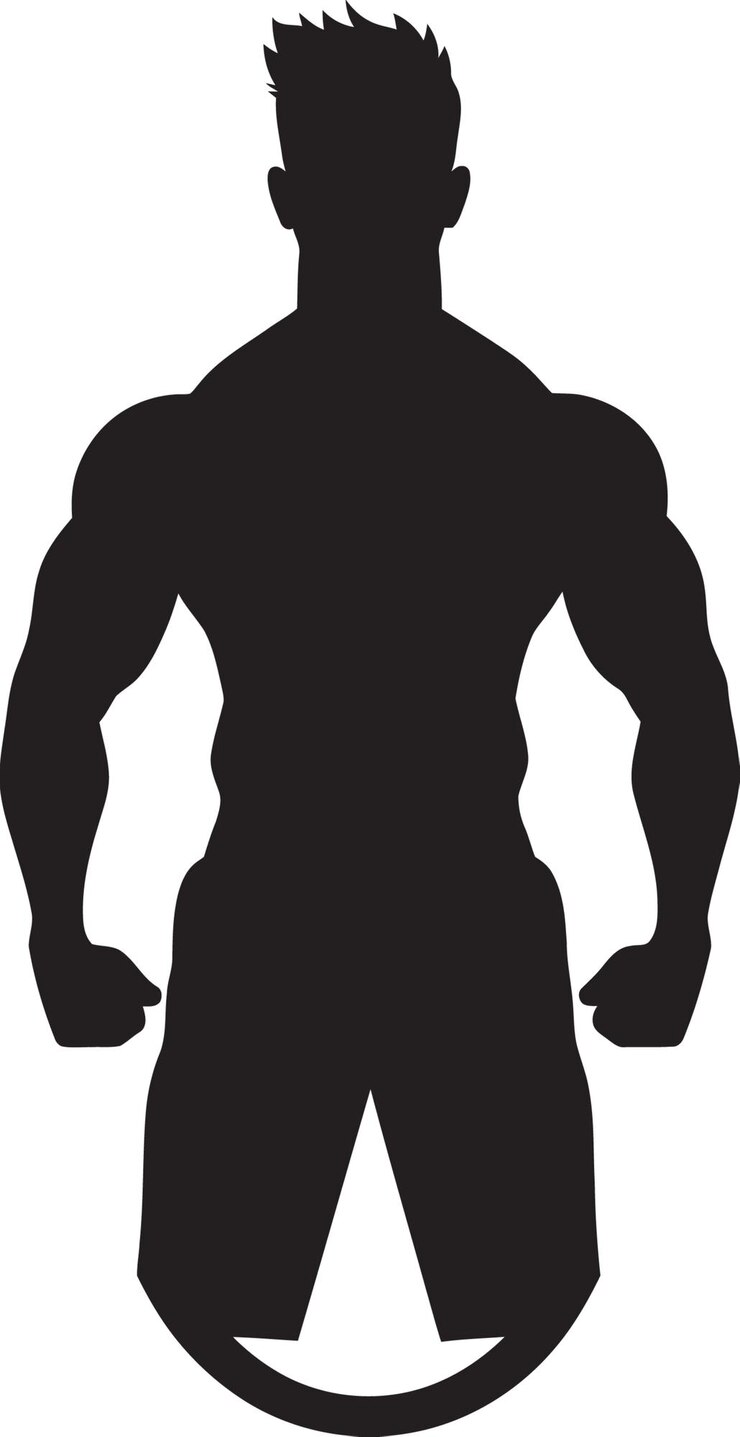 Vector gimnasio gladiador vector hombre de fitness diseño del símbolo del símbolo fuerte elemento del icono del hombre de fitness negro
