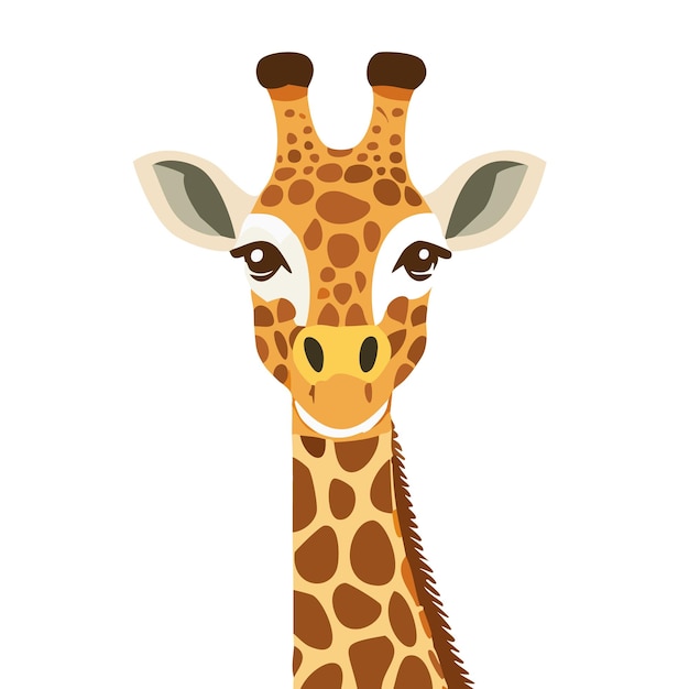 Girafa vectorial