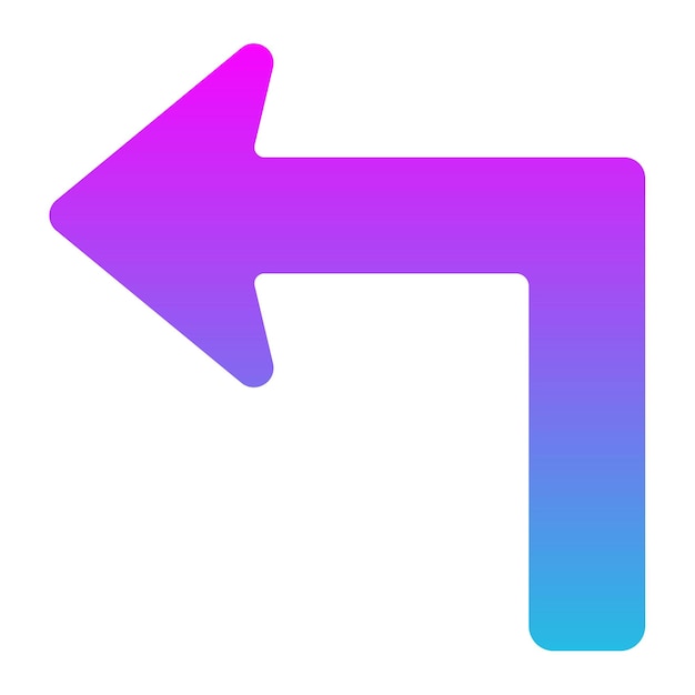 Girar el icono hacia la izquierda