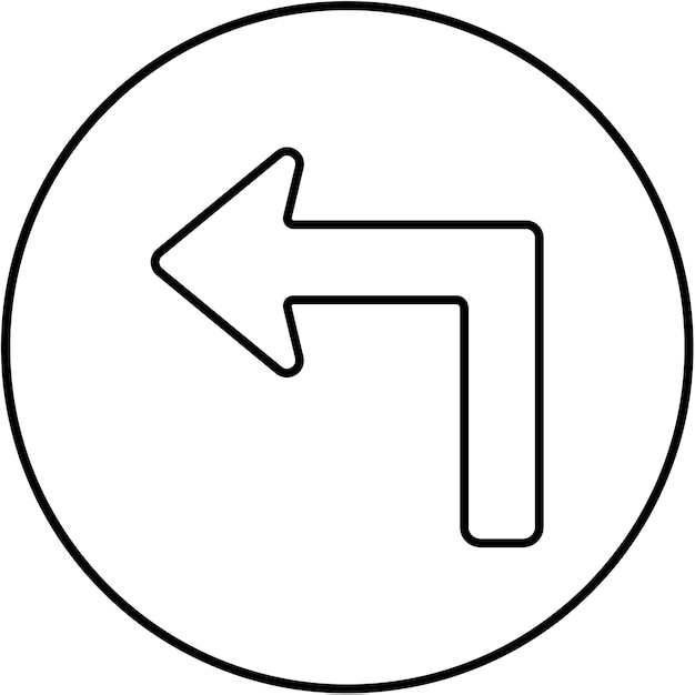 Girar el icono hacia la izquierda