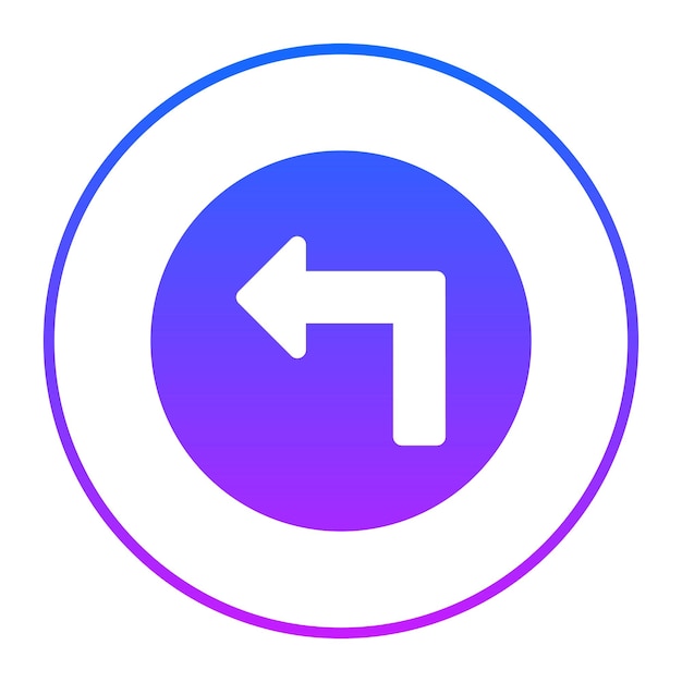 Girar el icono hacia la izquierda