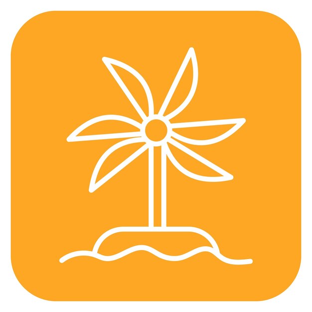 un girasol en un fondo naranja con un girasole en él