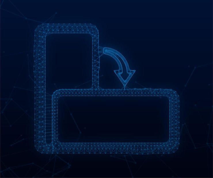 Vector gire el icono aislado del teléfono inteligente. símbolo de rotación del dispositivo. enciende tu dispositivo. ilustración vectorial de stock