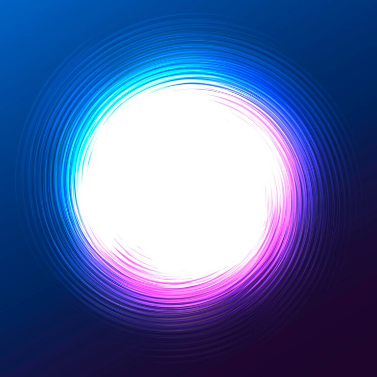 Vector giro brillante de fondo abstracto