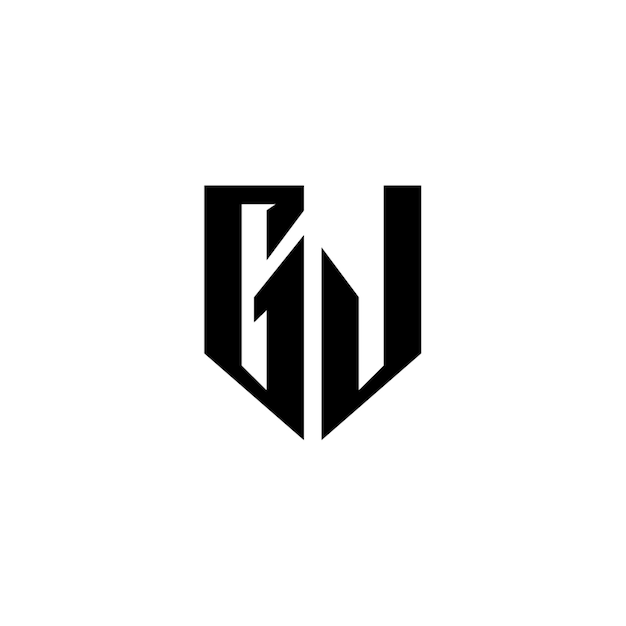 GJ monograma logotipo diseño carta texto nombre símbolo monocromo logotipo alfabeto carácter simple logotipo