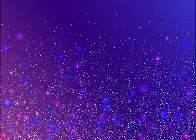 Glitch Confetti Carnival Tinsel Fiesta Art Purple Disco Glare