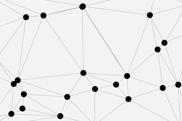 Global network connection background for banner design Abstract line background with connecting dots and lines Network Connecting dot polygon Social network communication Internet technology