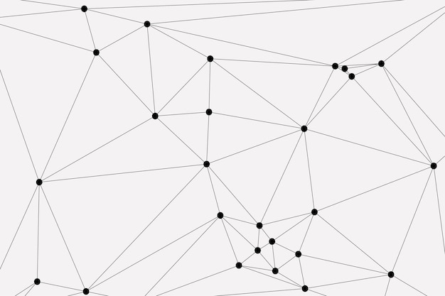 Global network connection background for banner design Abstract line background with connecting dots and lines Network Connecting dot polygon Social network communication Internet technology