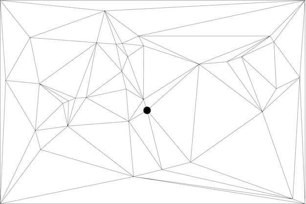 Global network connection background for banner design Abstract line background with connecting dots and lines Network Connecting dot polygon Social network communication Internet technology
