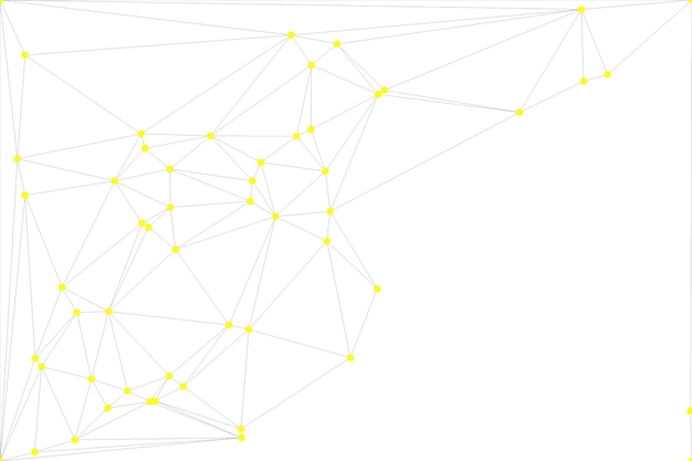 Global network connection background for banner design Abstract line background with connecting dots and lines Network Connecting dot polygon Social network communication Internet technology