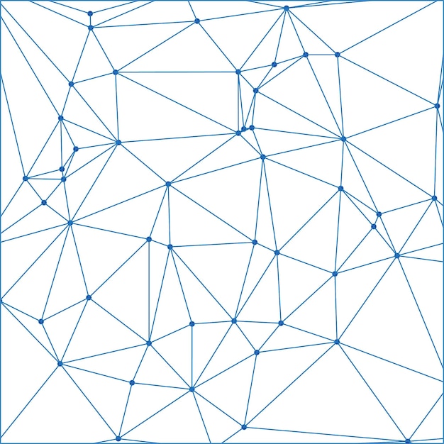 Global network connection background for banner design Abstract line background with connecting dots and lines Network Connecting dot polygon Social network communication Internet technology