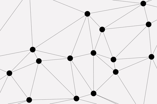Global network connection background for banner design Abstract line background with connecting dots and lines Network Connecting dot polygon Social network communication Internet technology