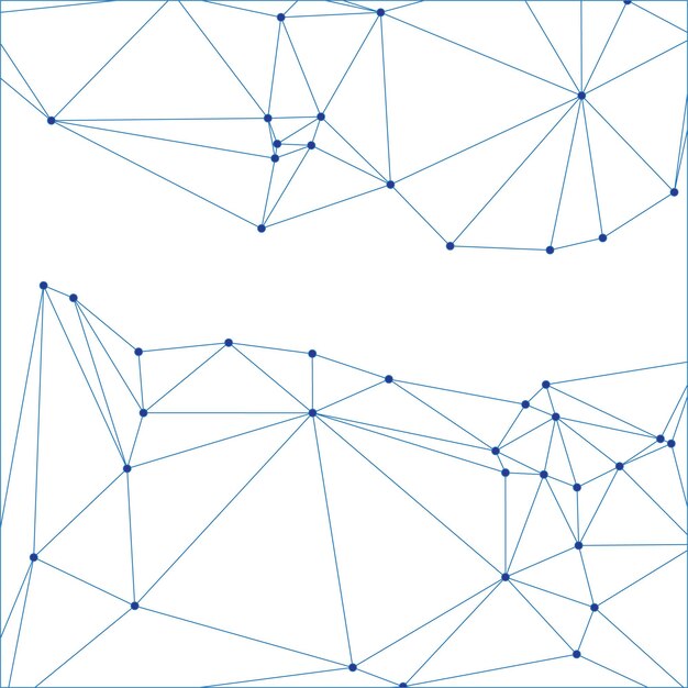 Global network connection background for banner design Abstract line background with connecting dots and lines Network Connecting dot polygon Social network communication Internet technology