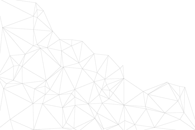Global network connection background for banner design Abstract line background with connecting dots and lines Network Connecting dot polygon Social network communication Internet technology