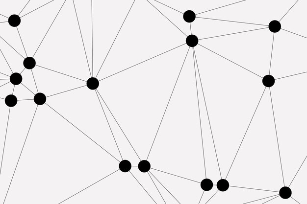 Global network connection background for banner design Abstract line background with connecting dots and lines Network Connecting dot polygon Social network communication Internet technology