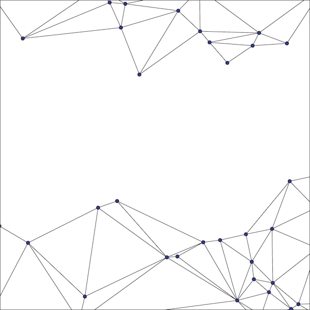 Global network connection background for banner design Abstract line background with connecting dots and lines Network Connecting dot polygon Social network communication Internet technology