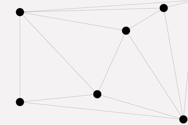 Global network connection background for banner design Abstract line background with connecting dots and lines Network Connecting dot polygon Social network communication Internet technology