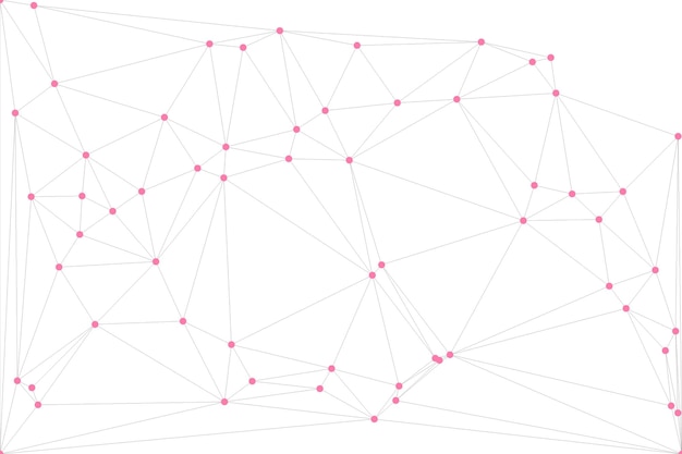 Global network connection background for banner design Abstract line background with connecting dots and lines Network Connecting dot polygon Social network communication Internet technology