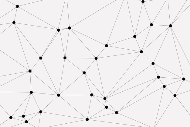 Global network connection background for banner design Abstract line background with connecting dots and lines Network Connecting dot polygon Social network communication Internet technology