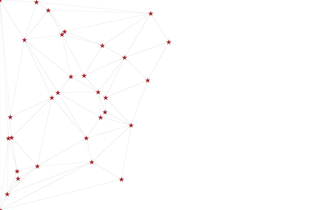 Global network connection background for banner design Abstract line background with connecting dots and lines Network Connecting dot polygon Social network communication Internet technology