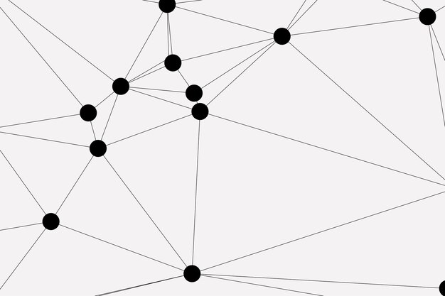 Global network connection background for banner design Abstract line background with connecting dots and lines Network Connecting dot polygon Social network communication Internet technology