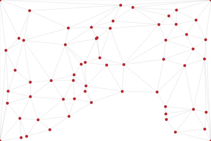 Vector global network connection background for banner design abstract line background with connecting dots and lines network connecting dot polygon social network communication internet technology