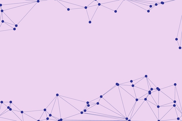 Global network connection background for banner design Abstract line background with connecting dots and lines Network Connecting dot polygon Social network communication Internet technology