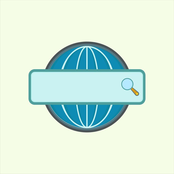 Vector global search icon icon related to design elements suitable for web site app user interfaceselement printable etc flat icon style simple vector design editable