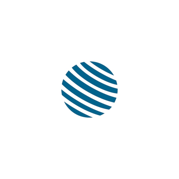 Globe Business vector logo plantilla icono ilustración