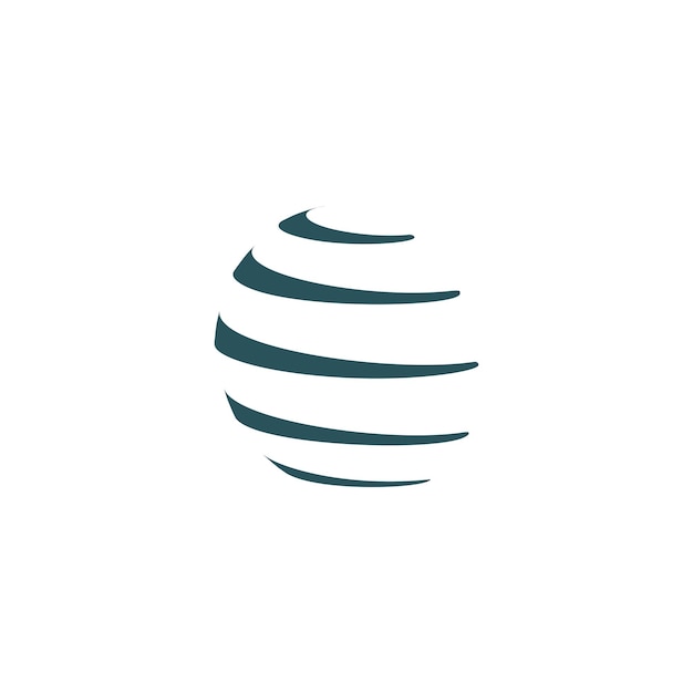Globe Business vector logo plantilla icono ilustración