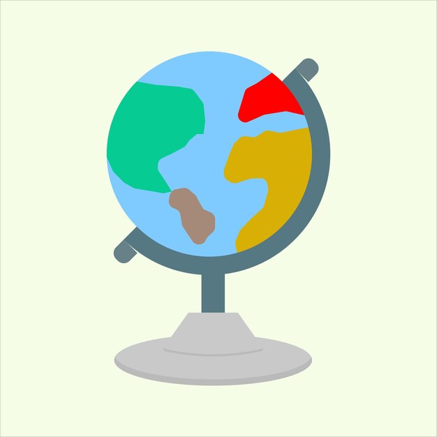 Globe icon icon related to design elements suitable for web site app user interfaceselement printable etc flat icon style simple vector design editable