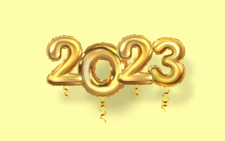 globo de feliz año 2023
