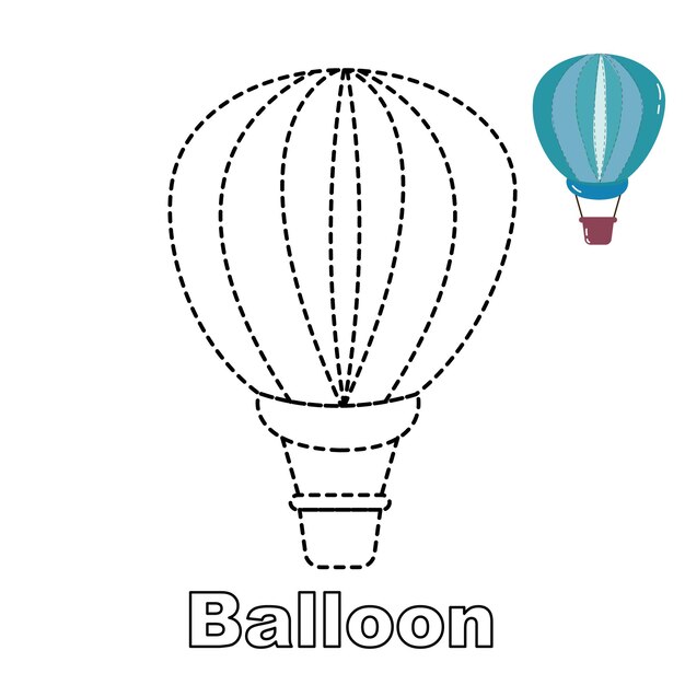 un globo con un globo en él que dice globo globo