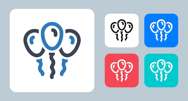 Globo icono vector ilustración signo símbolo iconos planos